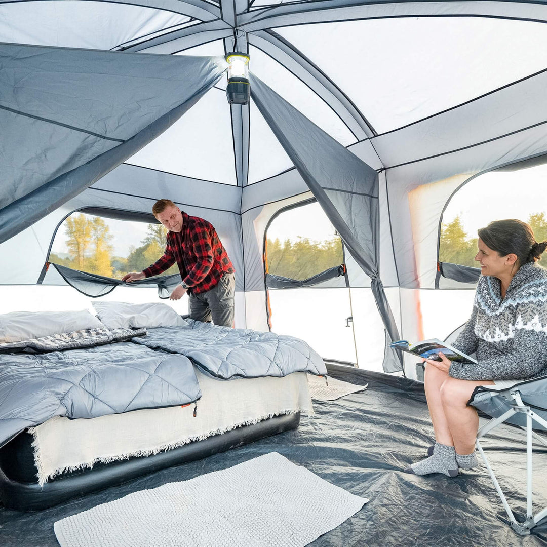 10 person tent 10 Person Straight Wall Cabin Tent with Full Rainfly – Core Equipment Canada