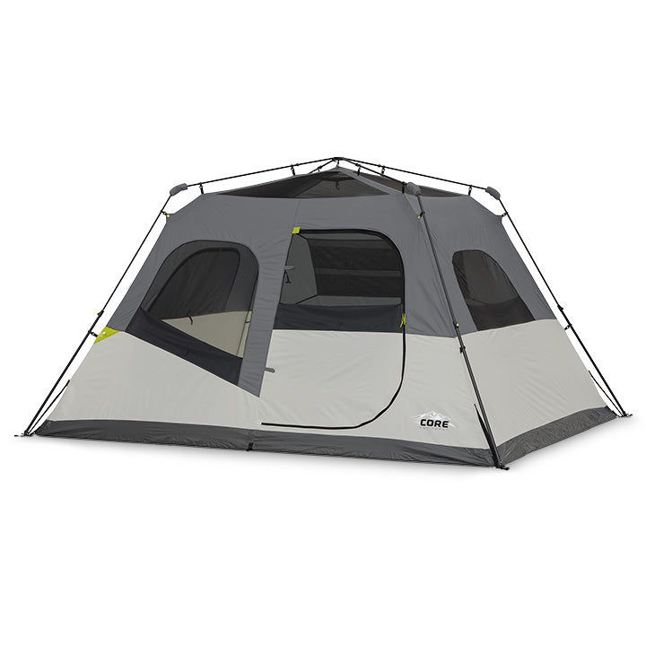 6 Person Instant Cabin Tent with Full Rainfly 11 x 9 Core Equipment Canada