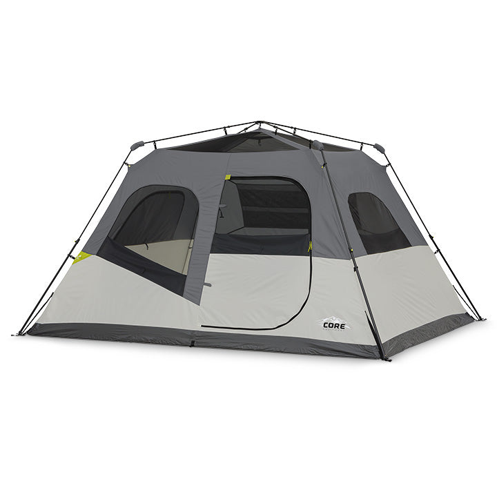 6 Person Straight Wall Cabin Tent 10' x 9' – Core Equipment