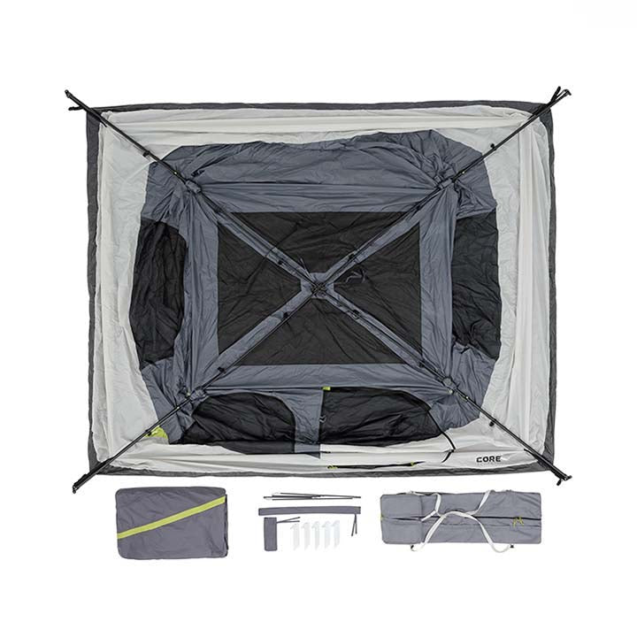 CORE 6 Person Instant Cabin Tent with Full Rainfly 11' x 9' –