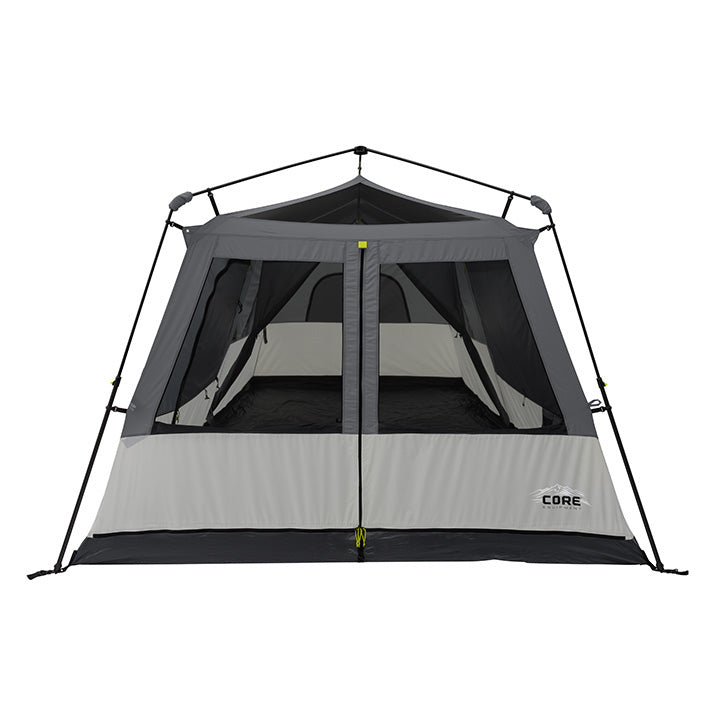 9 Person Instant Cabin Tent with Full Rainfly 14' x 9' – Core Equipment  Canada