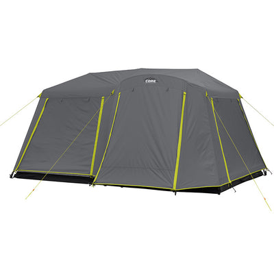 CORE Equipment 10 Person Lighted Instant Cabin Tent with Awning - NO LIGHT  HARDWARE, Sky Groups August Get Out There Auction - Summer, Outdoor,  Tarps, Clothing, Housewares, Arcades, and Tons More!!