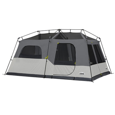9 Person Instant Cabin Tent with Full Rainfly 14' x 9' – Core 